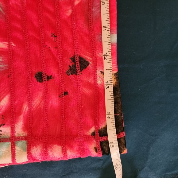 Sao Paolo Skirt Pink and Black SZ 10 - Picture 5 of 7